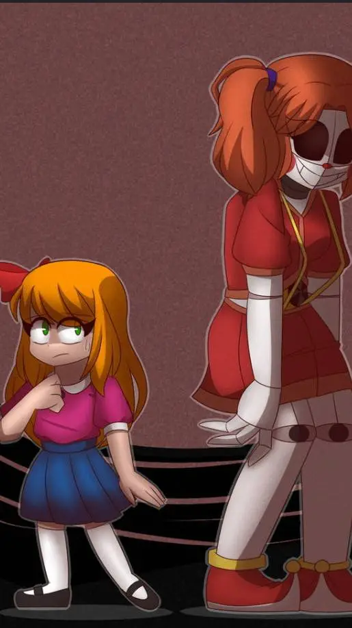 ai character: Elizabeth Afton  background