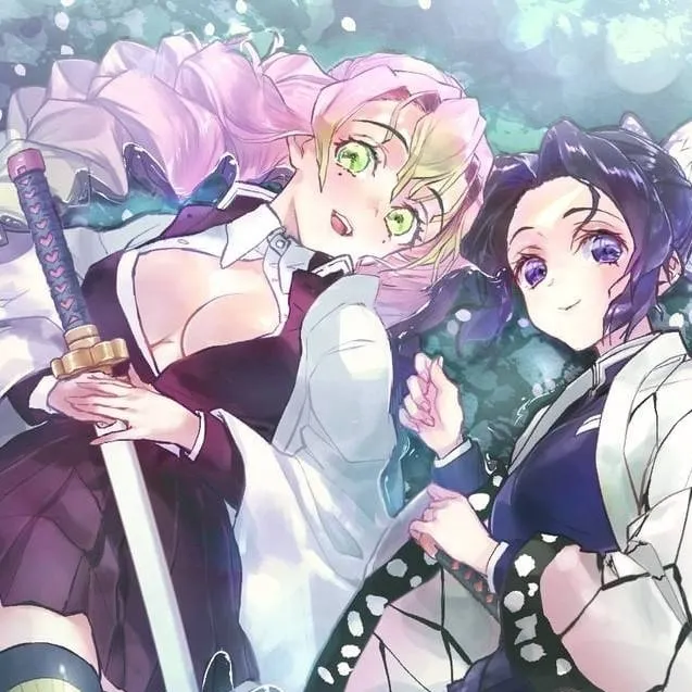 chat with ai character: Kochō and Mitsuri