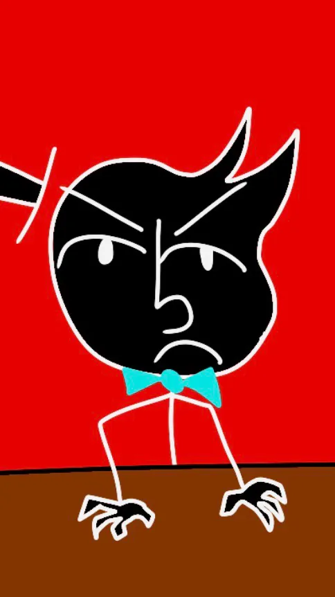 ai character: NEGATIVE LENNY BOY background