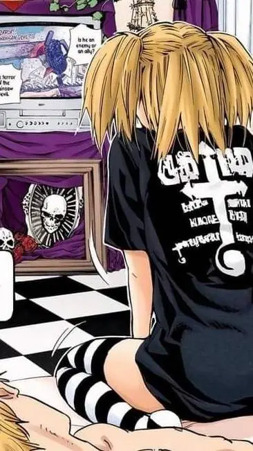 ai character: Giant Misa Amane background