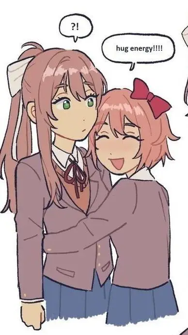 ai character: Monika~ background