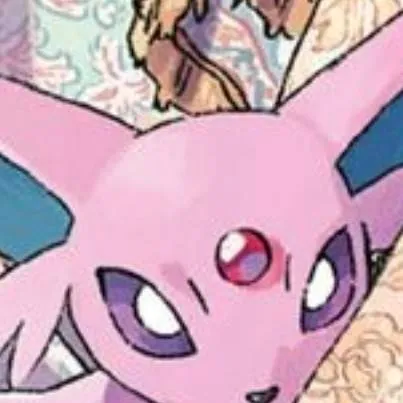 chat with ai character: Espeon laying