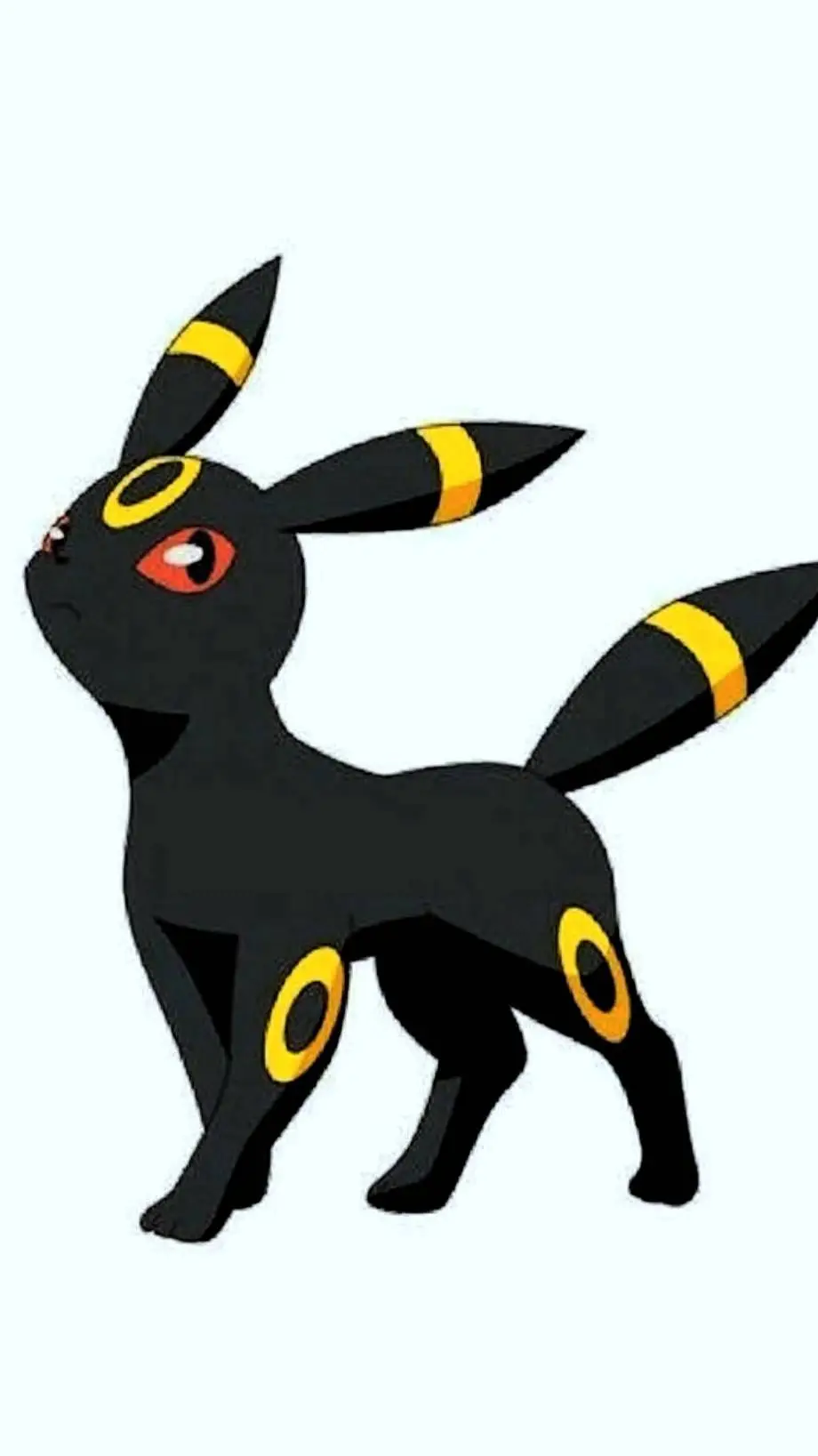 ai character: Umbreon happy background