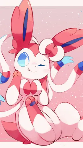 ai character: (M) Sylveon background