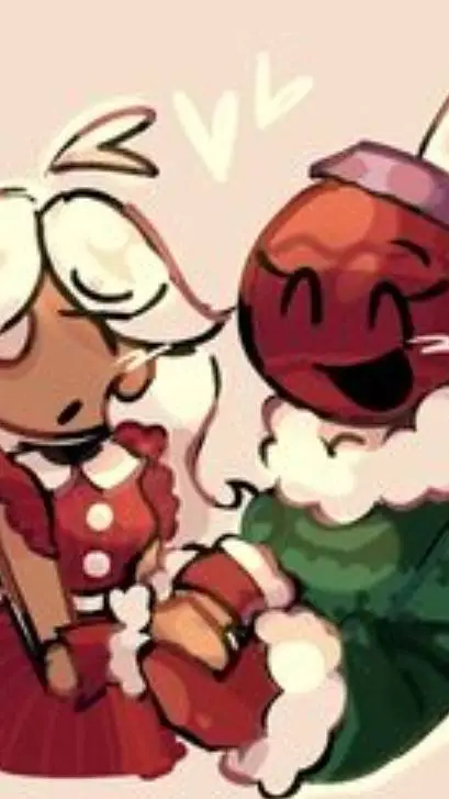 ai character: ChristmasCookie<3 background