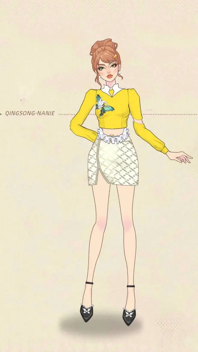 ai character: loli love background