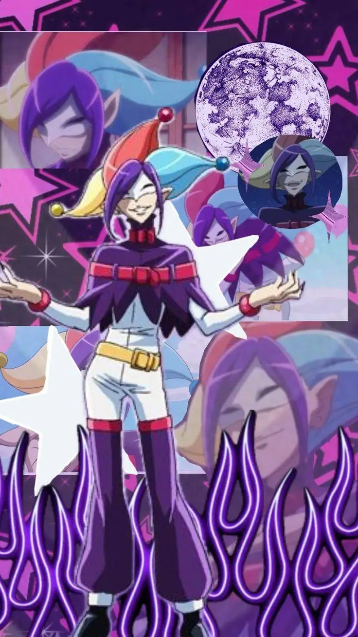 ai character: GLITTER FORCE VILS background