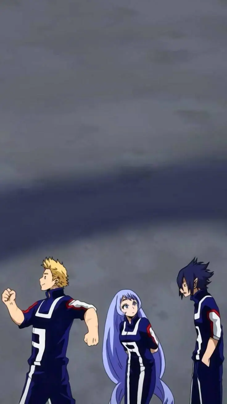 ai character: U.A BIG 3 background