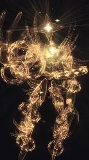 ai character: Curious light background