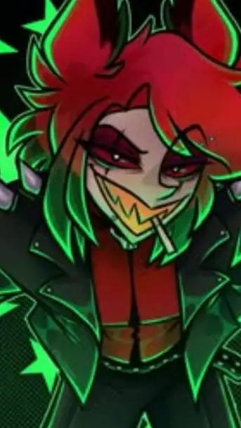 ai character: HH Alastor bully  background