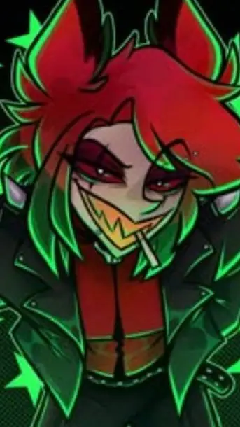 ai character: Alastor mean bf 😒 background