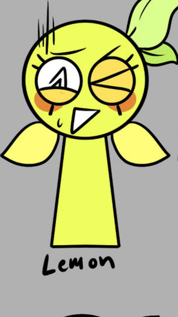 ai character: Lemon(sprunki oc) background