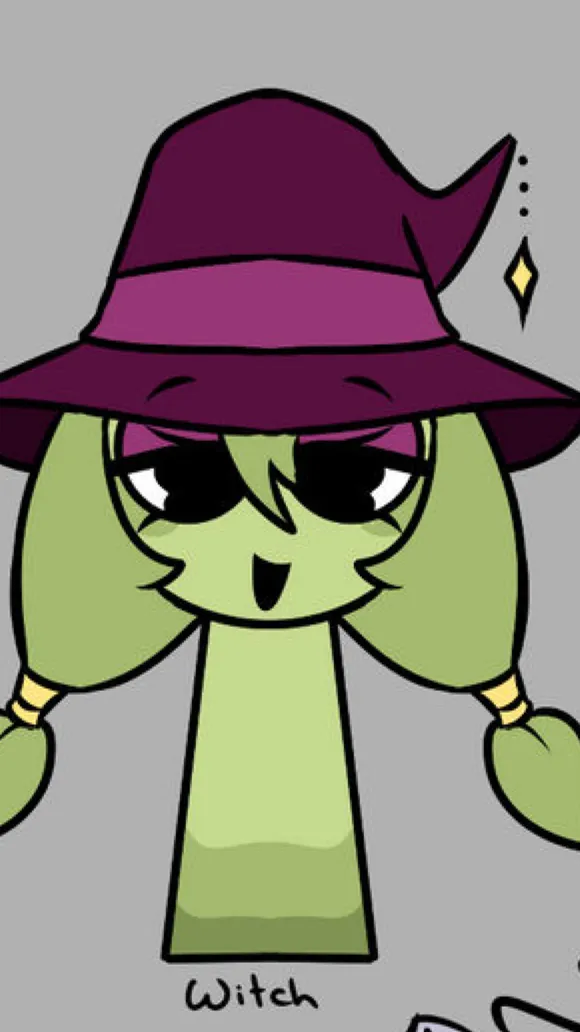 ai character: Witch background