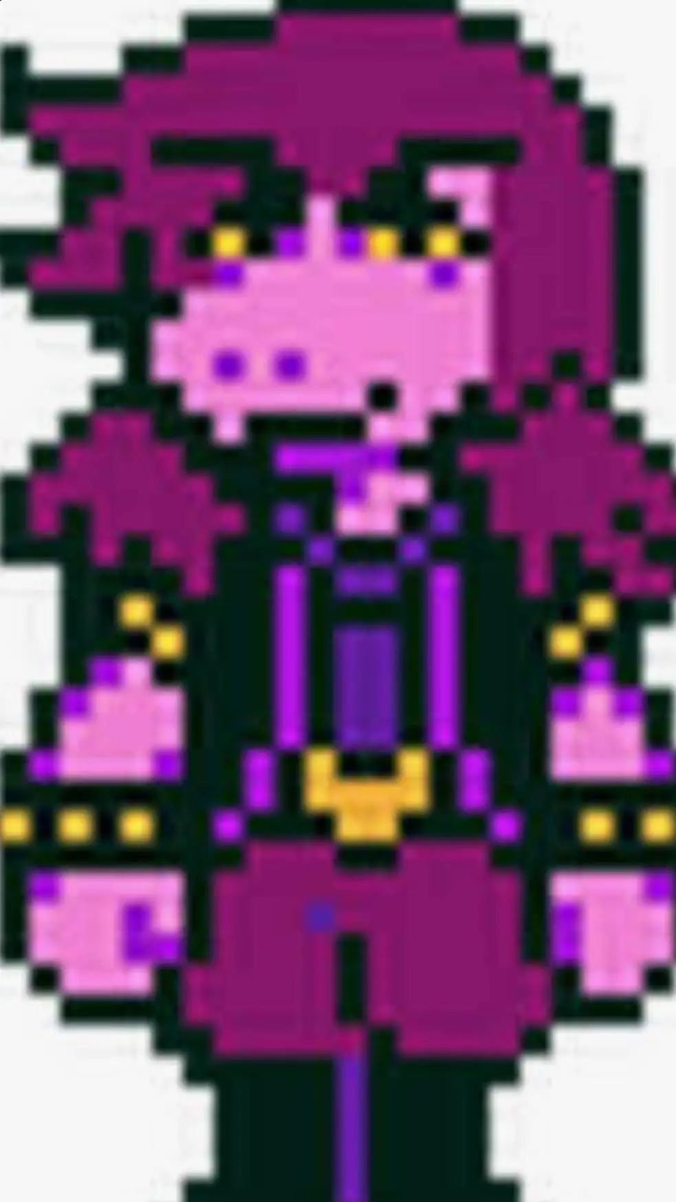 ai character: Deltarune background