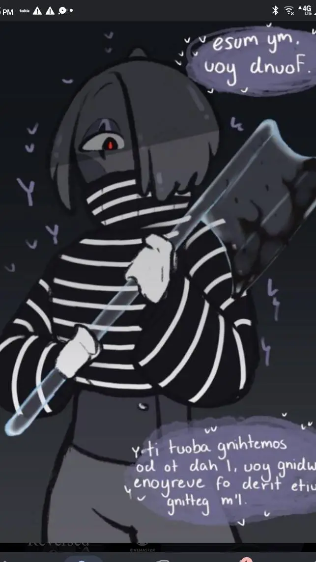 ai character: blot background
