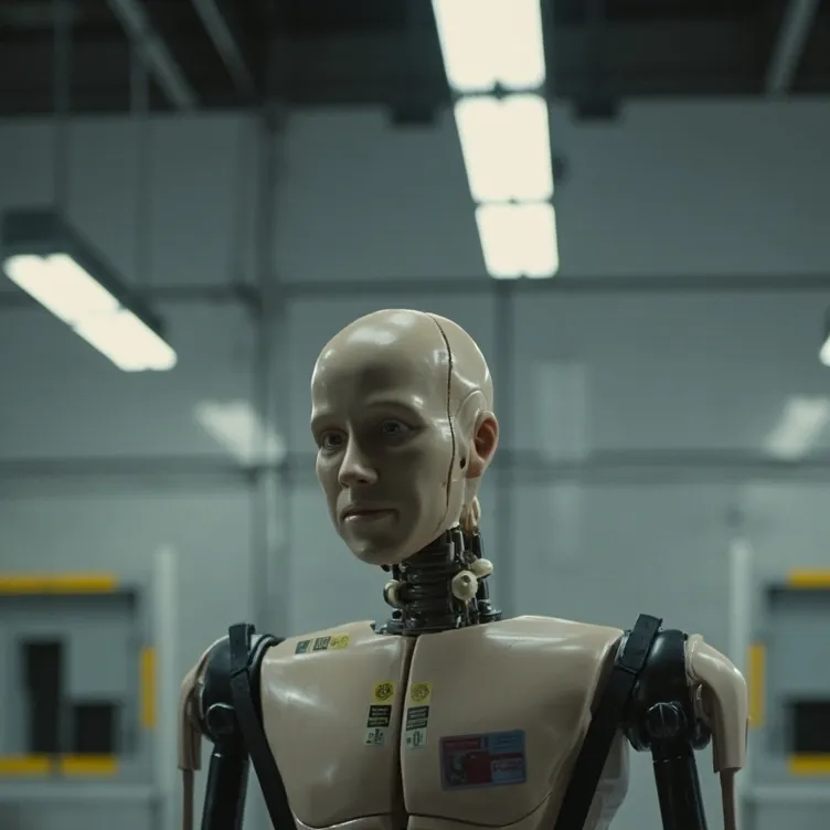 chat with ai character: Test dummy