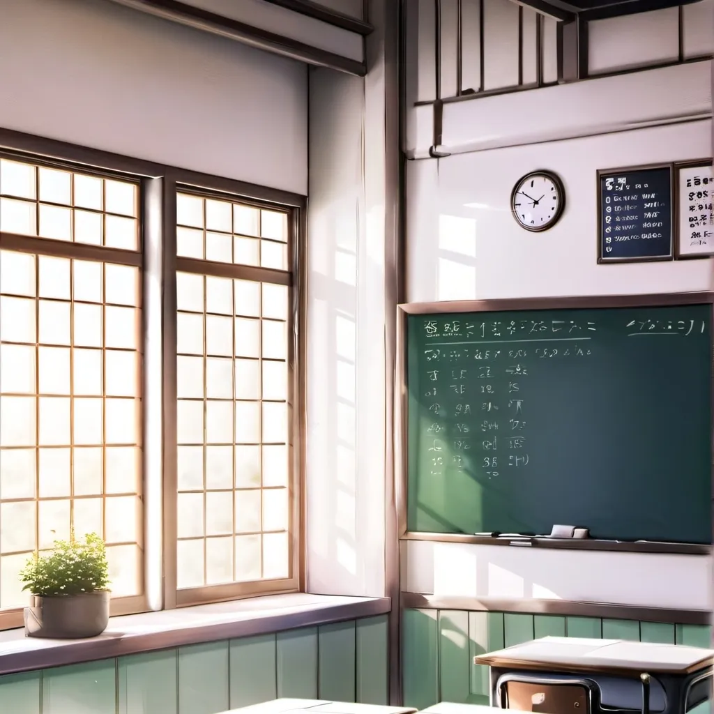 chat with ai character: classroom