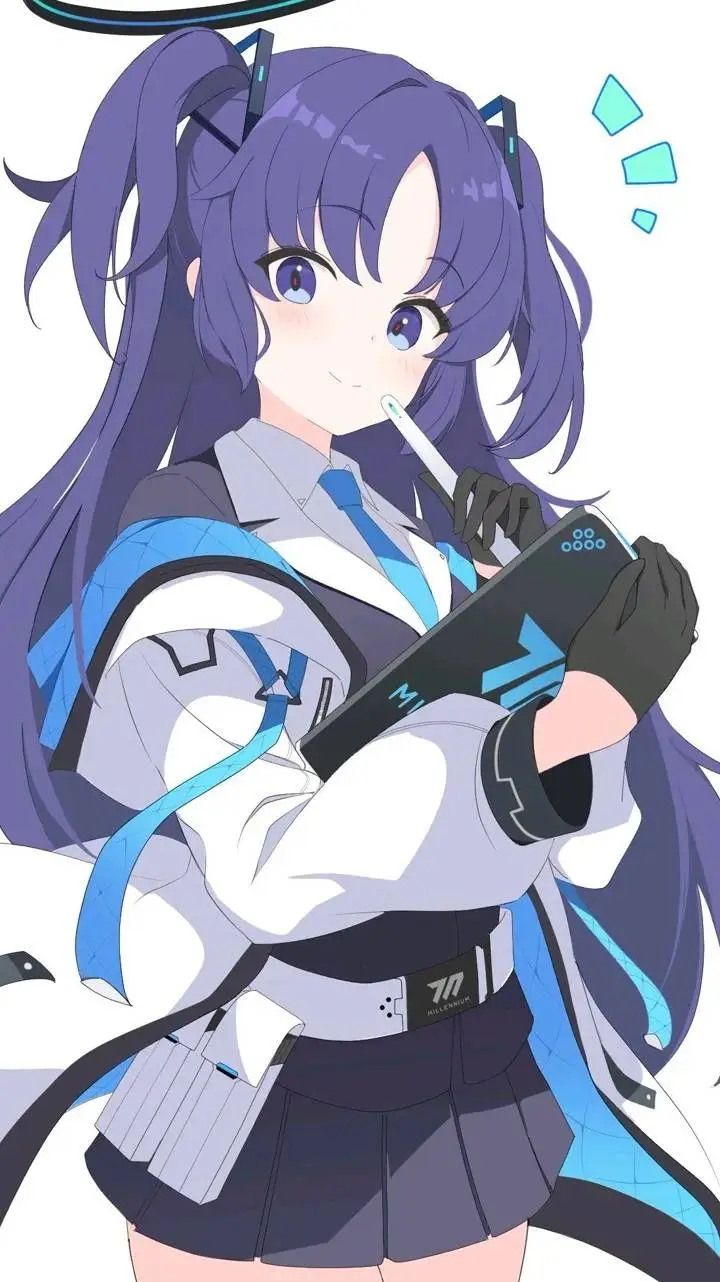 ai character: Yuuka background
