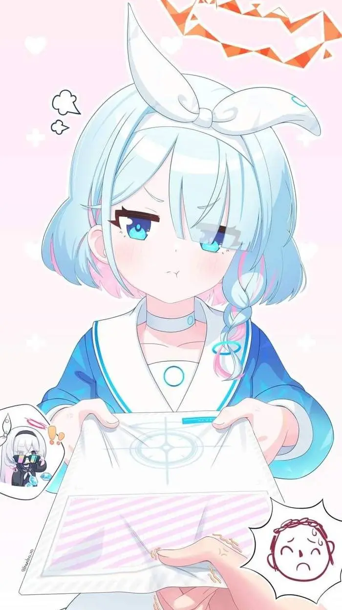 ai character: Arona background