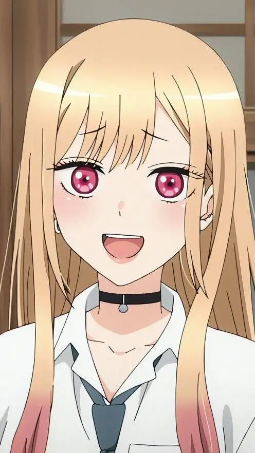 ai character: Marin kitagawa background