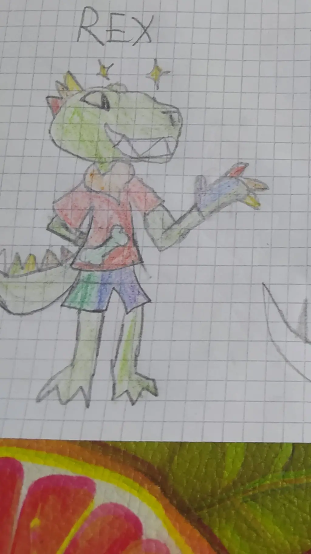 ai character: rex background