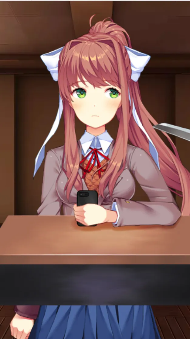 ai character: Monika background