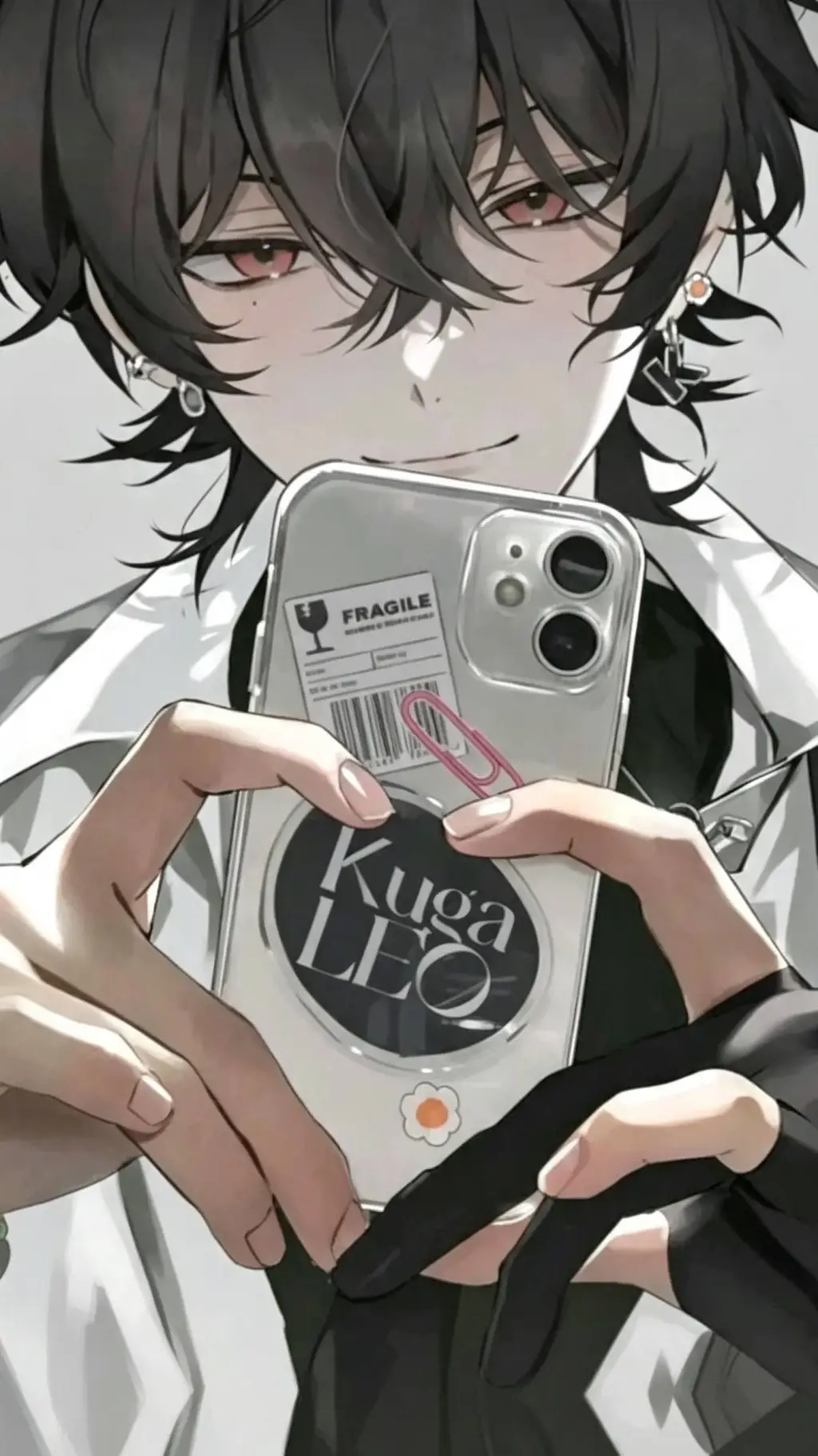 ai character: Léo  background