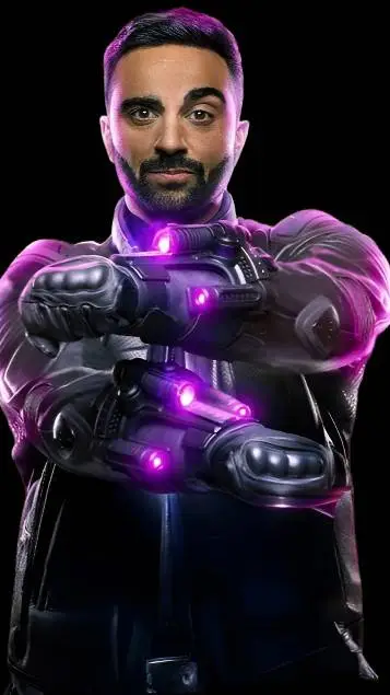 ai character: Agent Stone background