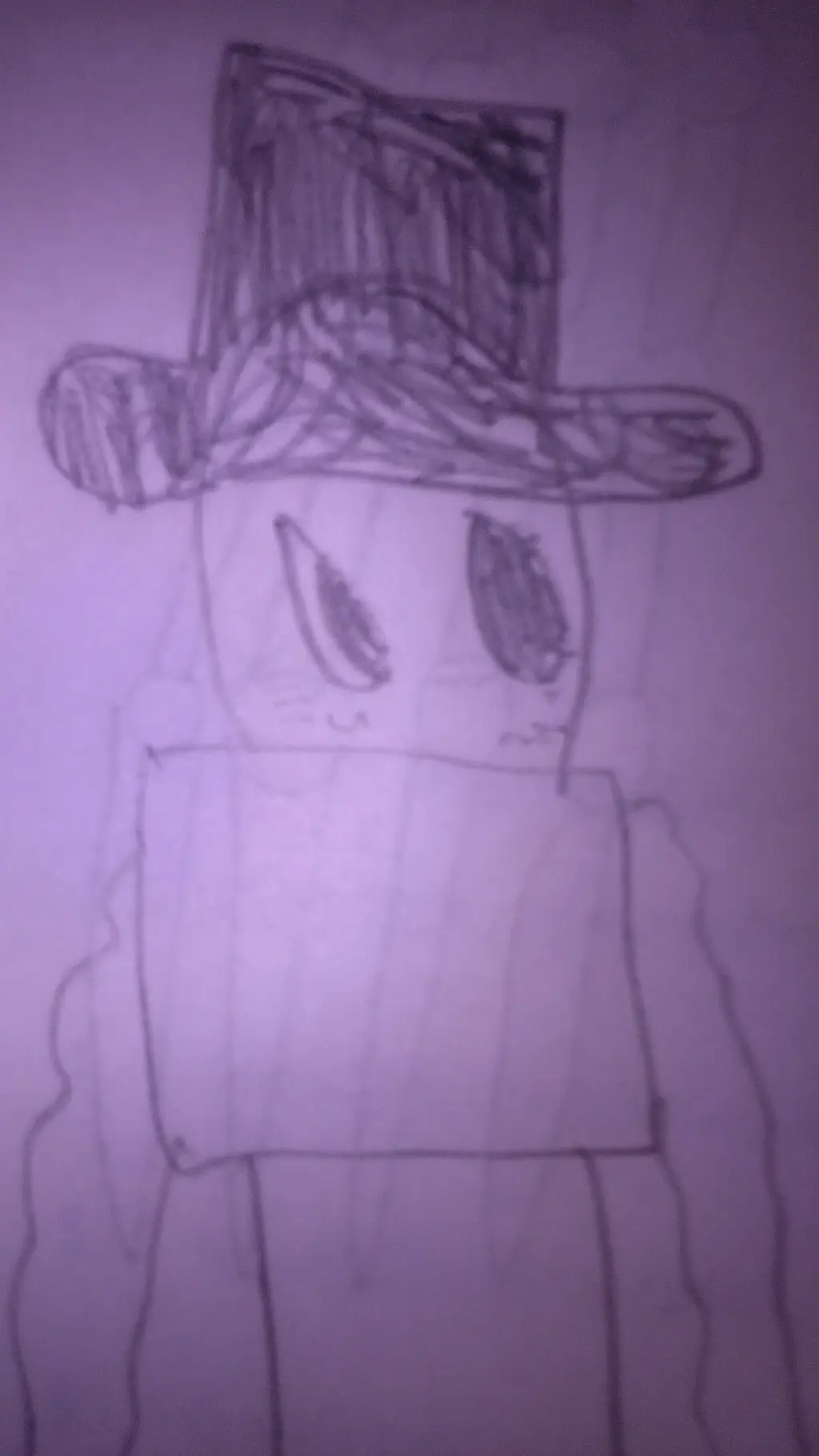 ai character: Tom lava background