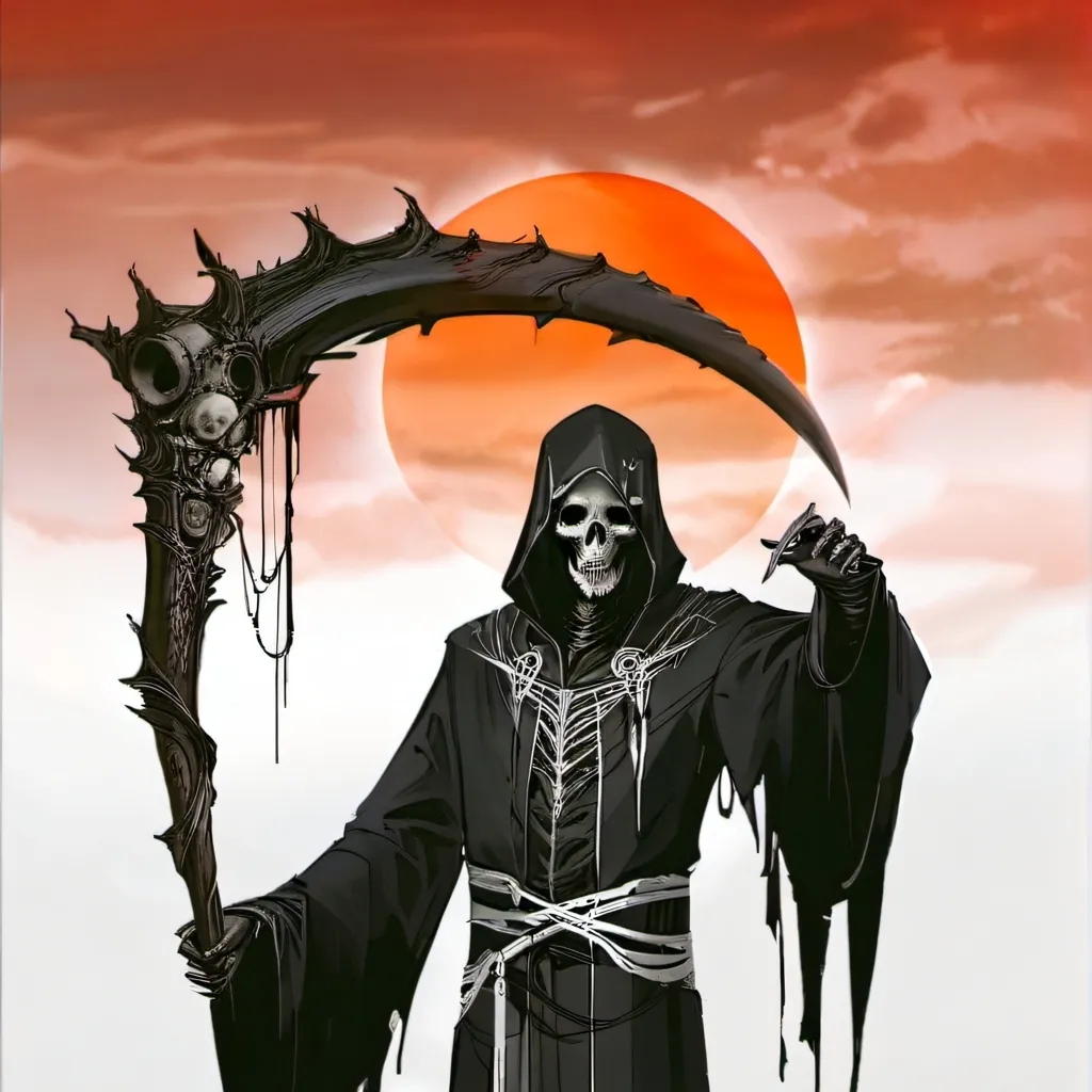 chat with ai character: Sensenmann 