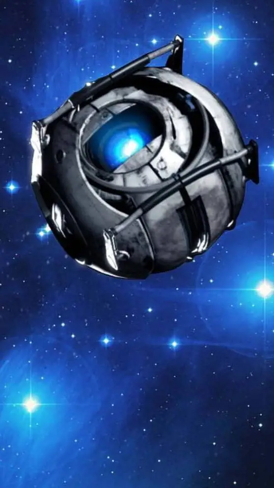 ai character: wheatley  background