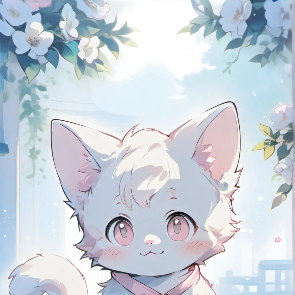 chat with ai character: Angel cat