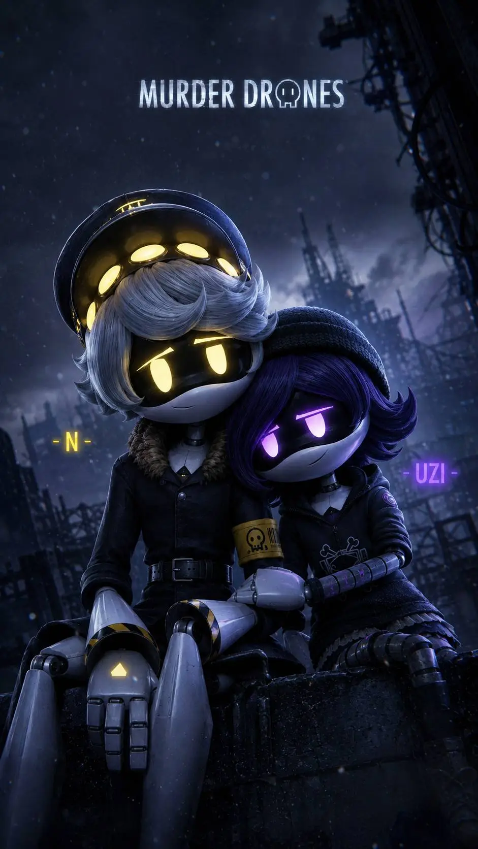 ai character: N et Usi background