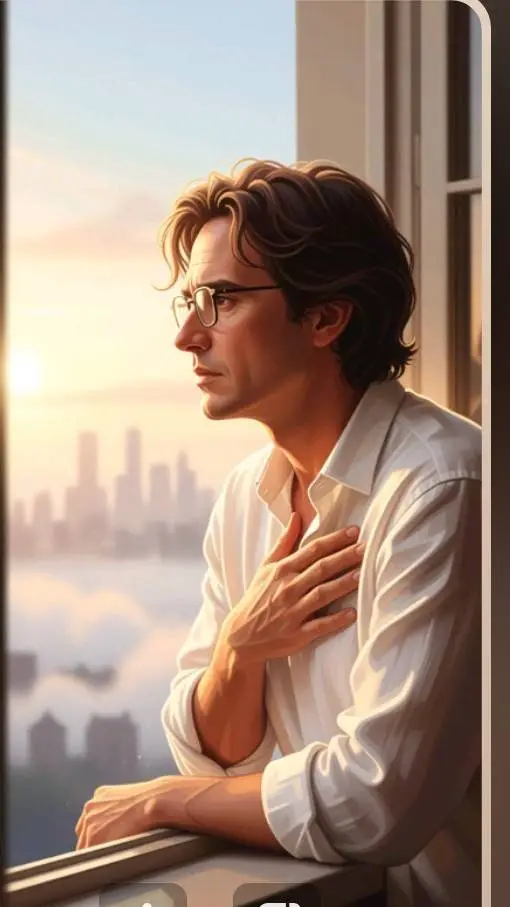 ai character: Gabriel Garko  background