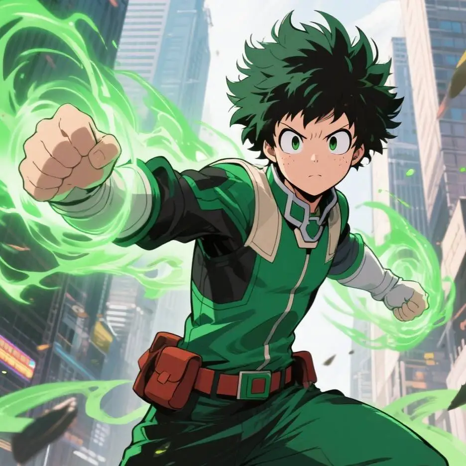 ai character: mha x different au background