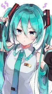 ai character: Miku background