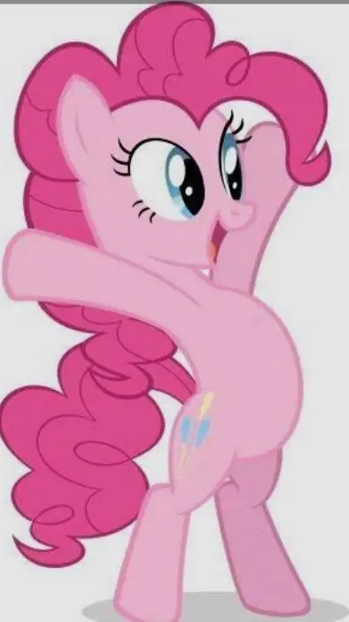 ai character: PINKIE PIE background