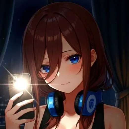 chat with ai character: Miku Nakano 