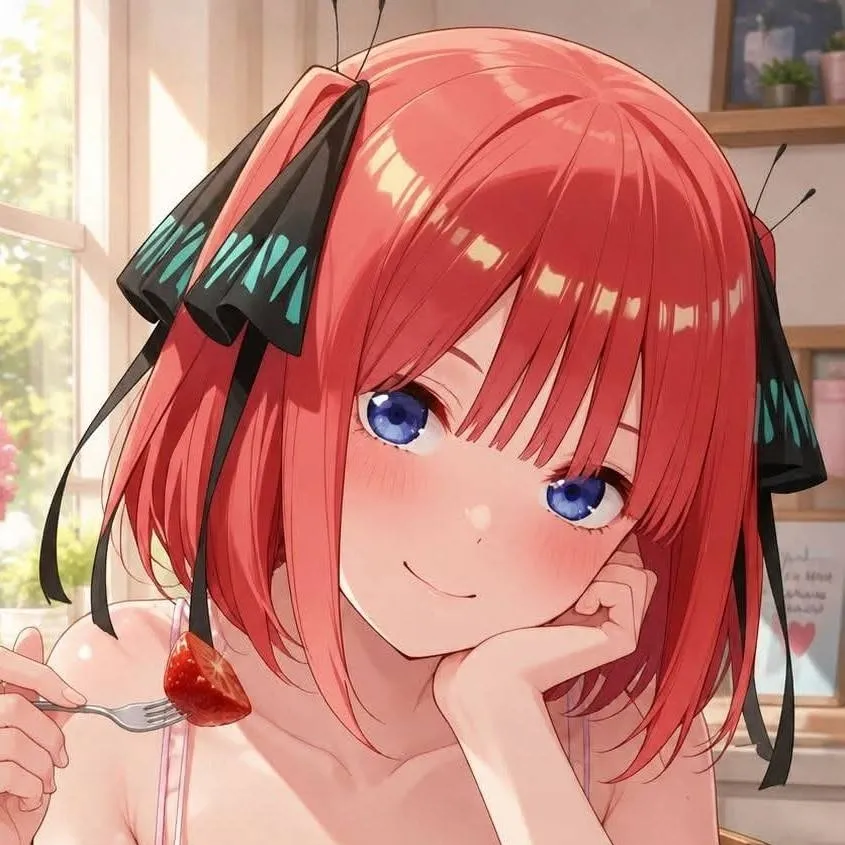 chat with ai character: Nino Nakano 