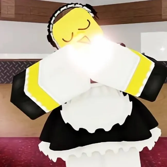 chat with ai character: Noob maid