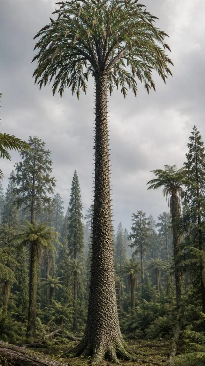 ai character: LEPIDONDENDRON background