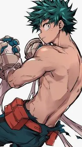 ai character: Deku 🐰 background