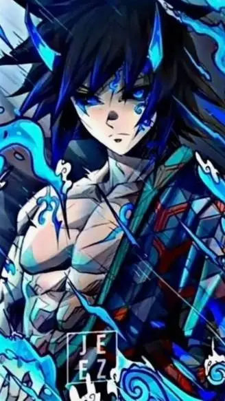 ai character: Giyyu demonio💧 background
