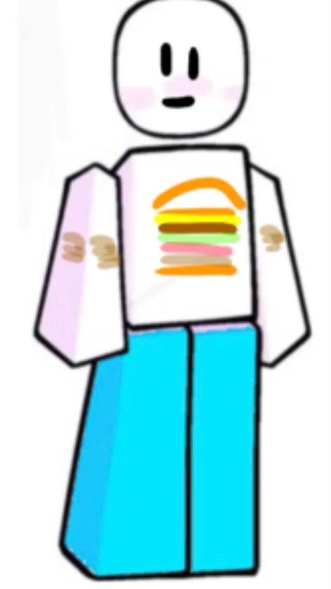 ai character: burgergod background