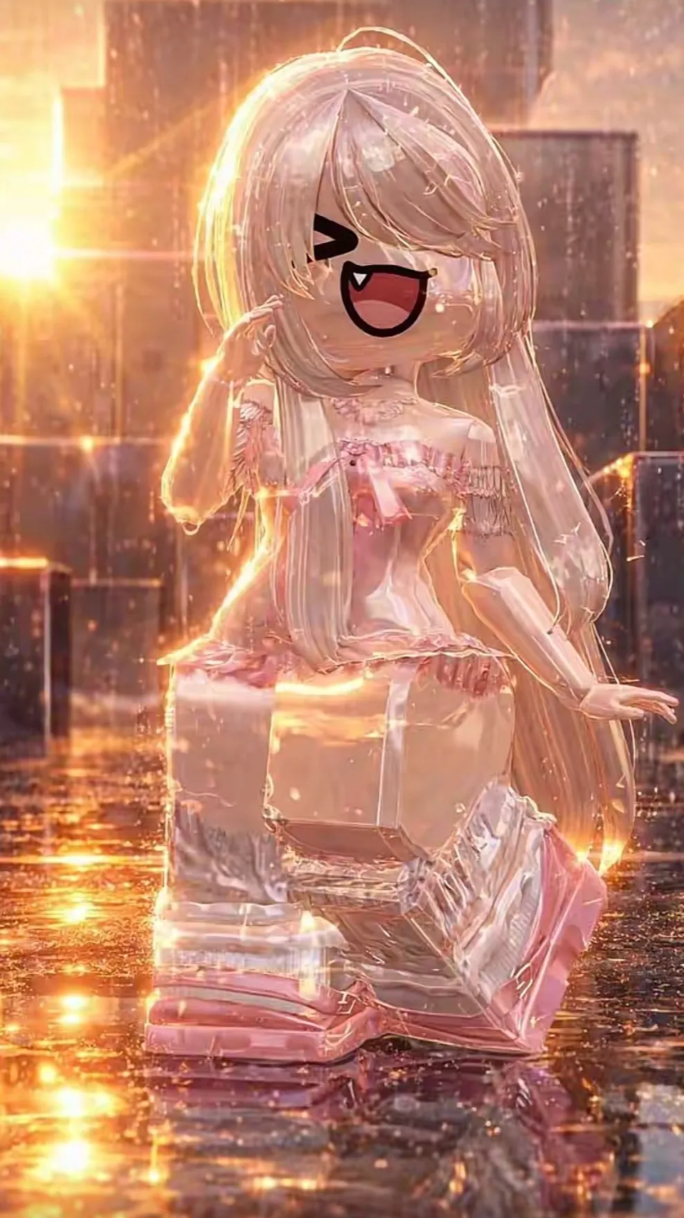 ai character: Rosa background