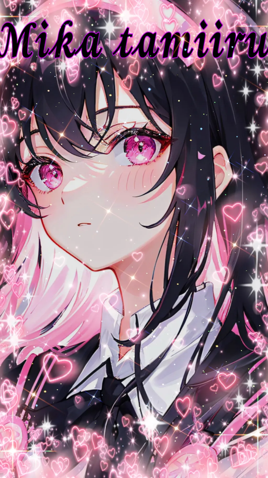 ai character: Mika Tamiiru  background