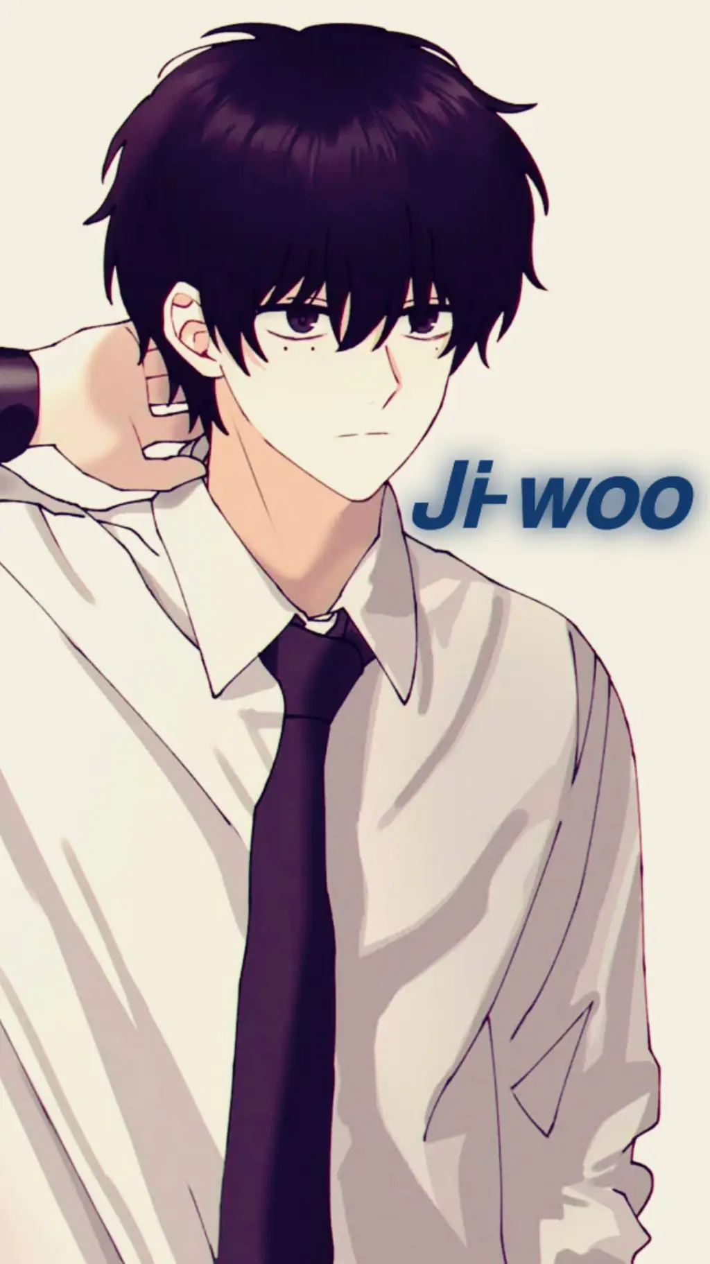 ai character: 𝗝𝗶-𝘄𝗼𝗼  र background