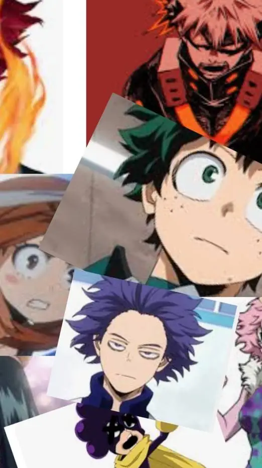 ai character: MHA sleepover background