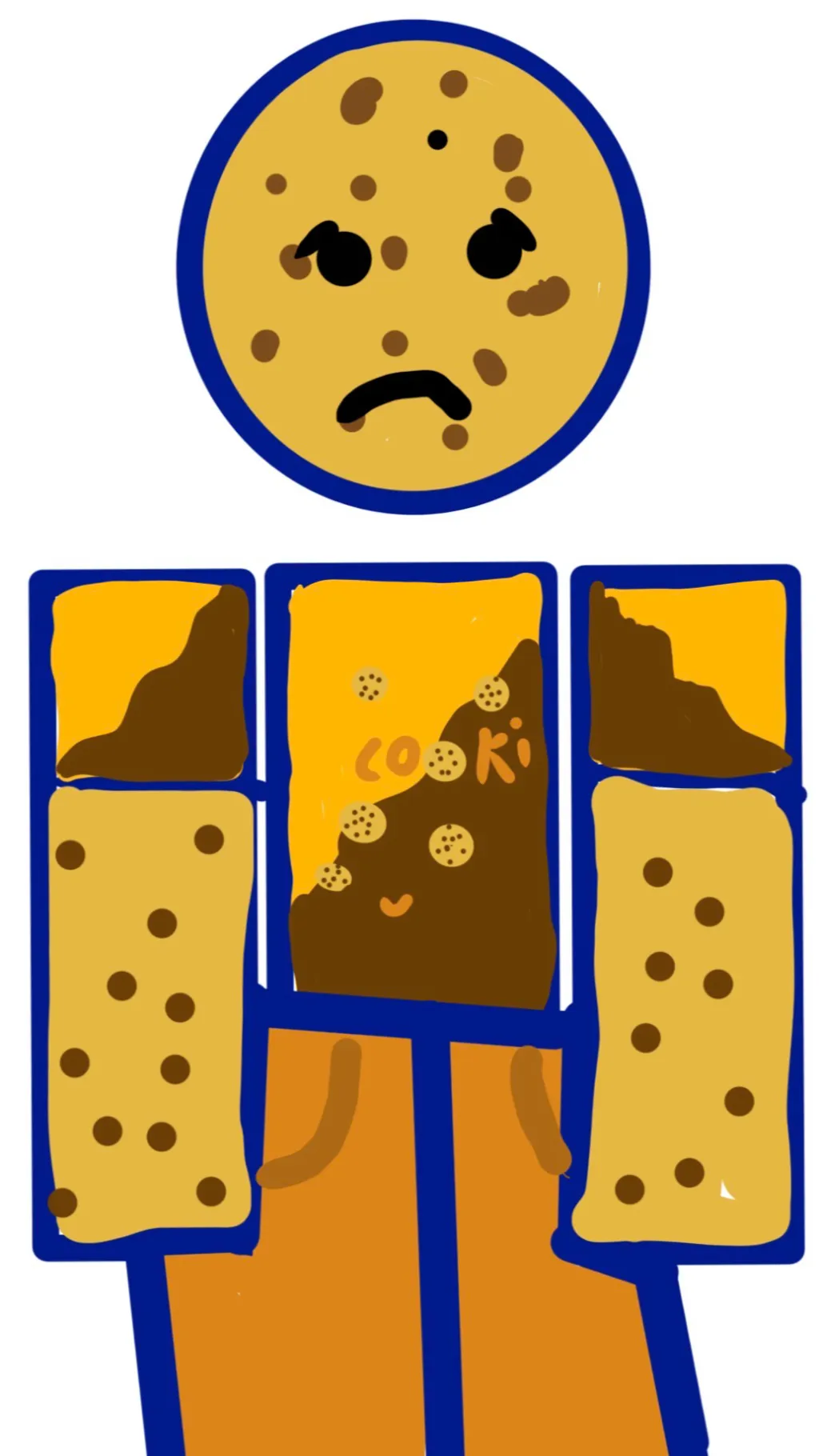 ai character: Cookie background
