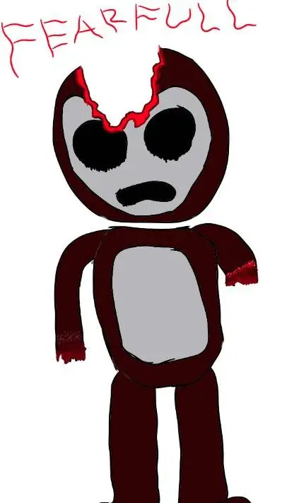 ai character: fearful background